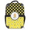 Honeycomb, Bees & Polka Dots 18" Hard Shell Backpacks - FRONT