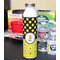 Honeycomb, Bees & Polka Dots 20oz Water Bottles - Full Print - In Context
