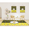 Honeycomb, Bees & Polka Dots 8'x10' Indoor Area Rugs - IN CONTEXT