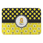 Honeycomb, Bees & Polka Dots Anti-Fatigue Kitchen Mat (Personalized)