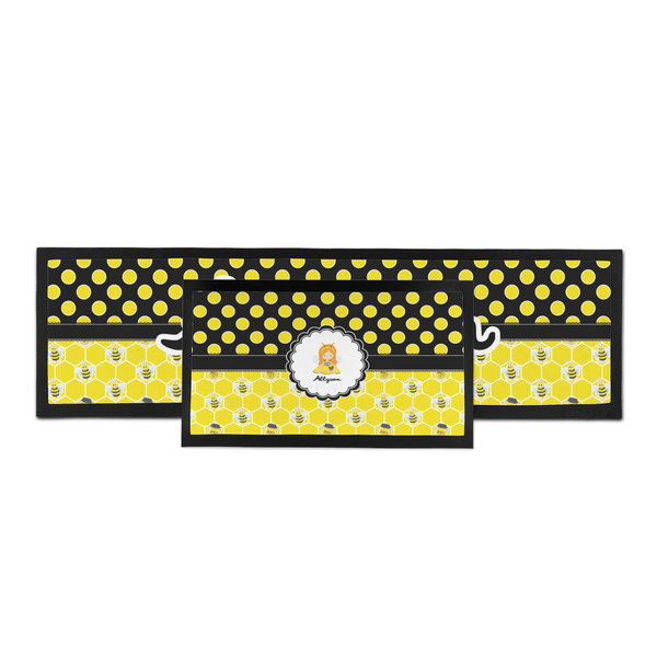 Honeycomb, Bees & Polka Dots Bar Mat - Parent Main