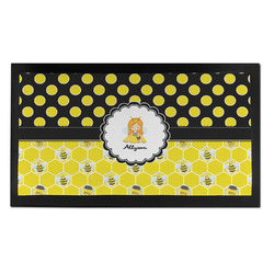 Honeycomb, Bees & Polka Dots Bar Mat - Small (Personalized)