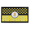 Honeycomb, Bees & Polka Dots Bar Mat - Small (Personalized)