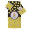 Honeycomb, Bees & Polka Dots Bath Towel Sets - 3-piece - Front/Main