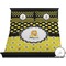 Honeycomb, Bees & Polka Dots Bedding Set (King) - Duvet