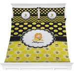 Honeycomb, Bees & Polka Dots Comforters (Personalized)