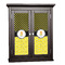 Honeycomb, Bees & Polka Dots Cabinet Decal - Medium (Personalized)