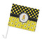 Honeycomb, Bees & Polka Dots Car Flag - Large - PARENT MAIN