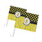 Honeycomb, Bees & Polka Dots Car Flags - PARENT MAIN (both sizes)