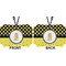 Honeycomb, Bees & Polka Dots Car Ornament - Berlin (Approval)