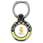 Honeycomb, Bees & Polka Dots Cell Phone Ring Stand & Holder (Personalized)