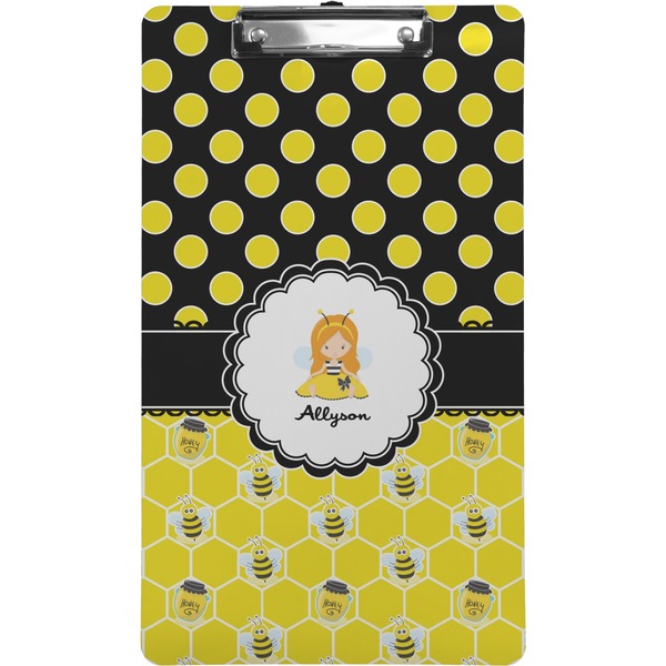 Honeycomb, Bees & Polka Dots Clipboard (Legal)