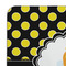 Honeycomb, Bees & Polka Dots Coaster Set - DETAIL
