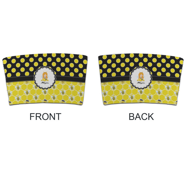 Honeycomb, Bees & Polka Dots Coffee Cup Sleeve - APPROVAL