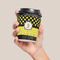 Honeycomb, Bees & Polka Dots Coffee Cup Sleeve - LIFESTYLE