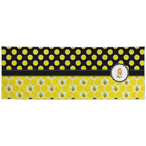 Honeycomb, Bees & Polka Dots Cooling Towel- Approval