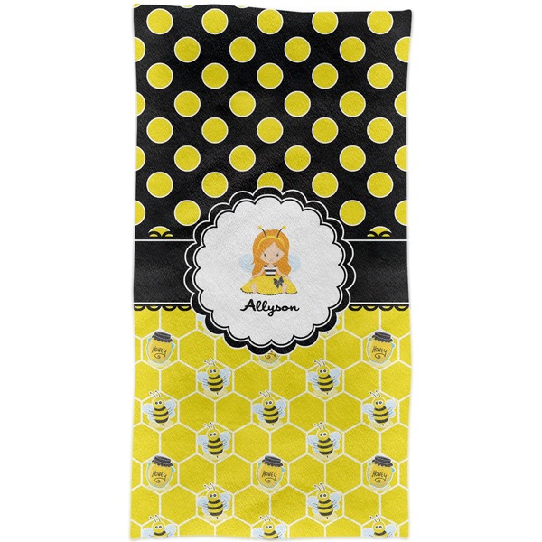 Honeycomb, Bees & Polka Dots Crib Comforter/Quilt - Apvl