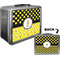 Honeycomb, Bees & Polka Dots Custom Lunch Box / Tin Approval