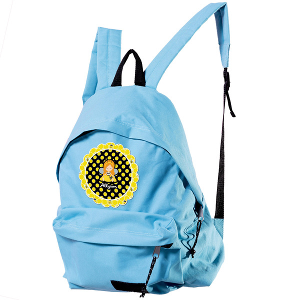 Honeycomb, Bees & Polka Dots Custom Shape Iron On Patches - XL single APPROVAL