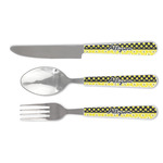 Honeycomb, Bees & Polka Dots Cutlery Set (Personalized)