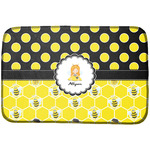 Honeycomb, Bees & Polka Dots Dish Drying Mat (Personalized)