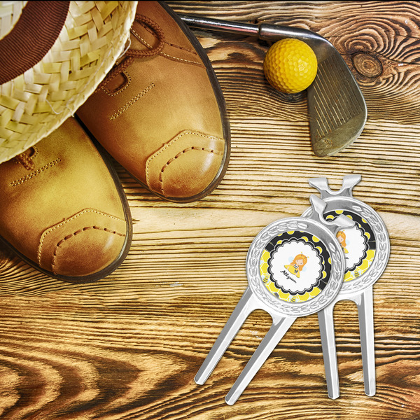 Honeycomb, Bees & Polka Dots Divot Tool - LIFESTYLE