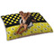 Honeycomb, Bees & Polka Dots Dog Bed - Small w/ Name or Text