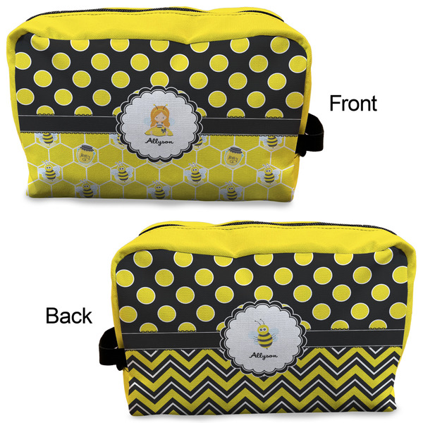 Honeycomb, Bees & Polka Dots Dopp Kit - Approval