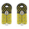 Honeycomb, Bees & Polka Dots Double Wine Tote - APPROVAL (new)