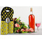 Honeycomb, Bees & Polka Dots Double Wine Tote - LIFESTYLE (new)