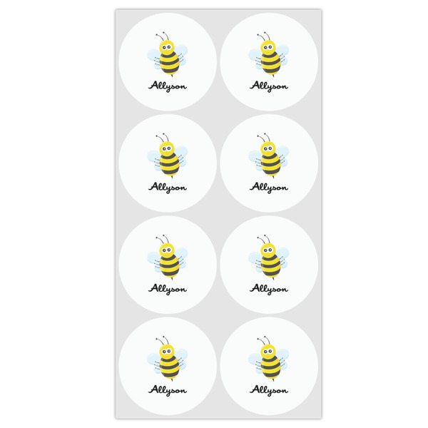 Honeycomb, Bees & Polka Dots Drink Topper - Medium - Set of 12
