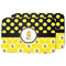 Honeycomb, Bees & Polka Dots Dish Drying Mat (Personalized)