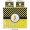 Honeycomb, Bees & Polka Dots Duvet Cover Set - King - Approval