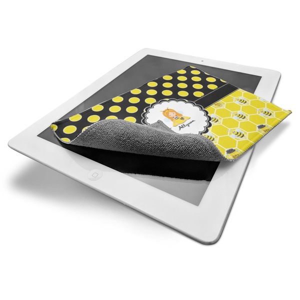 Honeycomb, Bees & Polka Dots Electronic Screen Wipe - iPad