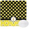 Honeycomb, Bees & Polka Dots Washcloth (Personalized)