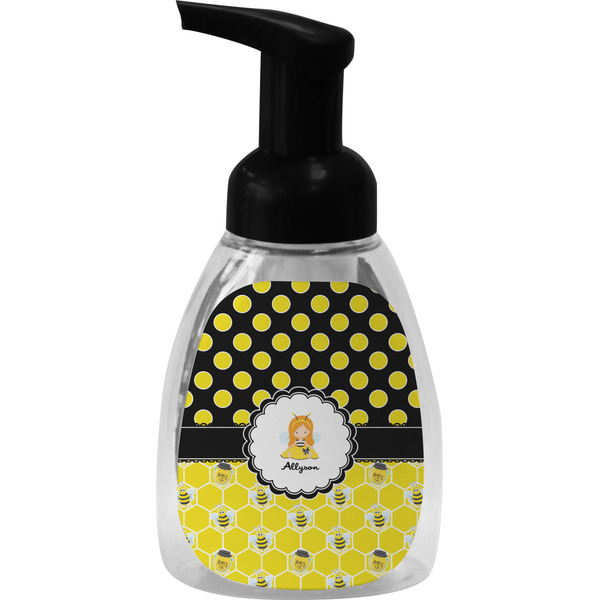 Honeycomb, Bees & Polka Dots Foam Soap Bottle