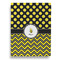 Honeycomb, Bees & Polka Dots Garden Flags - Large - Double Sided - BACK