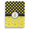 Honeycomb, Bees & Polka Dots House Flags - Double Sided - FRONT