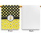 Honeycomb, Bees & Polka Dots Garden Flags - Large - Single Sided - APPROVAL
