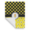 Honeycomb, Bees & Polka Dots Garden Flags - Large - Single Sided - FRONT FOLDED