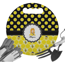 Honeycomb, Bees & Polka Dots Gardening Knee Cushion (Personalized)