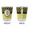Honeycomb, Bees & Polka Dots Glass Shot Glass - Standard - APPROVAL