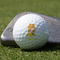 Honeycomb, Bees & Polka Dots Golf Ball - Branded - Club