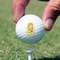 Honeycomb, Bees & Polka Dots Golf Ball - Branded - Hand