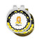 Honeycomb, Bees & Polka Dots Golf Ball Marker Hat Clip - PARENT/MAIN