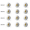 Honeycomb, Bees & Polka Dots Golf Balls - Generic - Set of 12 - APPROVAL