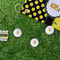 Honeycomb, Bees & Polka Dots Golf Balls - Generic - Set of 3 - LIFESTYLE