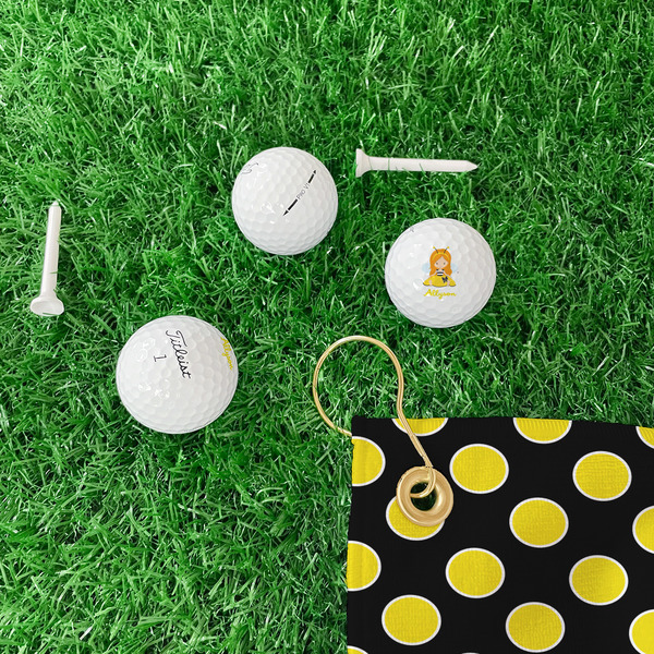 Honeycomb, Bees & Polka Dots Golf Balls - Titleist - Set of 12 - LIFESTYLE