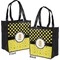 Honeycomb, Bees & Polka Dots Grocery Bag - Apvl