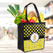 Honeycomb, Bees & Polka Dots Grocery Bag - LIFESTYLE